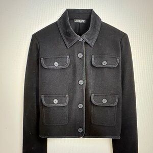 NWT J Crew Knit jacket in wool blend